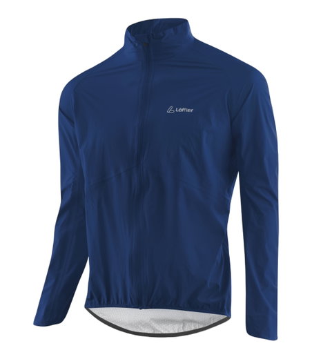 Löffler Fahrradjacke Bike WPM Pocket (winddicht, wasserdicht, leicht) navyblau Herren