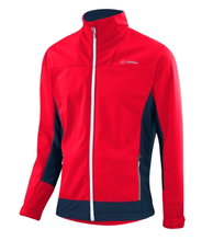 Löffler Softshelljacke Calido Windstopper Warm (winddicht, warm und isolierend) rot Herren