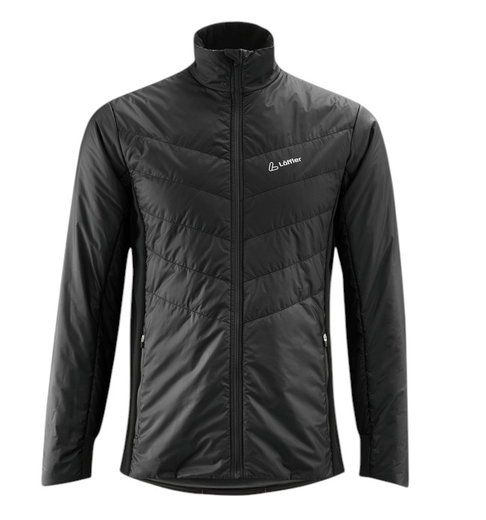 Löffler Isolationsjacke Elements CF PL60 (warm, winddicht, PrimaLoft® Isolation) schwarz Herren