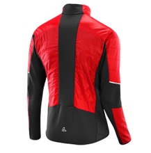 Löffler Hybridjacke PL60 (wärmeisolierung, windabweisend) rot/schwarz Herren