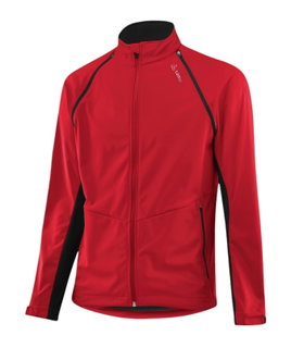 Löffler Softshelljacke Zip Off WS Light (winddicht, wasserabweisend) rot Herren