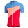 Löffler Fahrrad-Shirt Bike Jersey Lefty (Full-Zip, 3 Rückentaschen, schnelltrocknend) bunt Herren