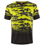 Löffler Fahrrad-Shirt MTB Foggy (leicht, schnelltrocknend, atmungsaktiv) lemongelb/schwarz Herren