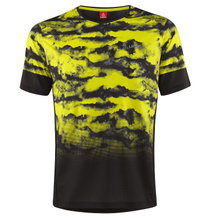 Löffler Fahrrad-Shirt MTB Foggy (leicht, schnelltrocknend, atmungsaktiv) lemongelb/schwarz Herren