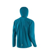 Löffler Kapuzenjacke Hooded WPM Pocket (wasserabweisend, winddicht) blau Herren