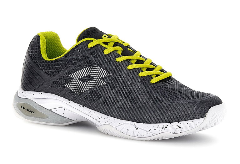Lotto Tennisschuhe Mirage 300 III Clay/Sandplatz/Dämpfung schwarz/acid grün Herren