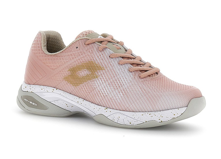 Lotto Tennisschuhe Mirage 300 III Halle/Indoor/Teppich Dämpfung rose Damen