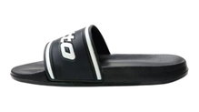 Lotto Badeschuhe Slides schwarz Herren