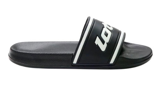 Lotto bath shoes slides black men's