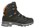 Lowa Trekkingschuhe Baldo GTX (präzise Zwei­zonen­schnürung, wasserdicht) schwarz/orange Herren