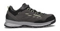 Lowa Wanderschuhe Delago GTX Low (Trekking, Spaltleder-Textil, wasserdicht) anthrazitgrau/mint Damen