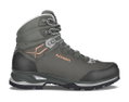 Lowa Wander-Trekkingschuhe Lady Light LL (Nubukleder, Lederfutter) grau/koralle Damen