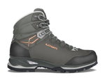 Lowa Wander-Trekkingschuhe Lady Light LL (Nubukleder, Lederfutter) grau/koralle Damen