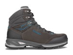 Lowa Wanderschuhe Lady Light LL (Trekking, Nubukleder, Lederfutter) schiefergrau/türkis Damen