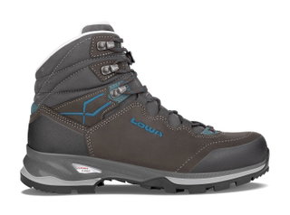 Lowa buty trekkingowe Lady Light LL (Trekking, skóra nubukowa, skórzana podszewka) szary łupek/turkusowy Damskie