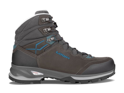 Lowa buty trekkingowe Lady Light LL (Trekking, skóra nubukowa, skórzana podszewka) szary łupek/turkusowy Damskie