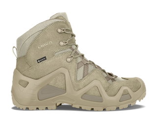 Lowa Military-Stiefel Arbeitsschuhe Zephyr GTX MID TF (Veloursleder, wasserdicht) desertbraun Herren