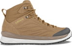 Lowa Alltag-Travelschuhe Malta Mid GTX (Veloursleder, wasserdicht) bernsteinbraun Damen