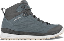 Lowa Alltag-Travelschuhe Malta Mid GTX (Veloursleder, wasserdicht) jeansblau Damen