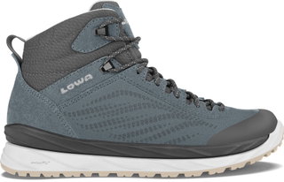 Lowa Alltag-Travelschuhe Malta Mid GTX (Veloursleder, wasserdicht) jeansblau Damen