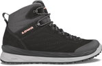 Lowa Alltag-Travelschuhe Malta Mid GTX (Veloursleder, wasserdicht) anthrazitgrau Damen