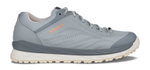 Lowa Alltag-Travelschuhe Malta Low GTX (Veloursleder, wasserdicht) eisblau/mandarine Damen