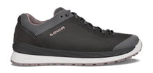 Lowa Alltag-Travelschuhe Malta Low GTX (Veloursleder, wasserdicht) anthrazitgrau/rose Damen