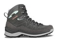 Lowa Alltag-Travelschuhe Toro Pro Mid GTX (wasserdicht) graphitgrau/jade Damen