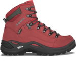 Lowa Wanderschuhe Renegade Mid GTX (All-Terrain, Nubukleder, wasserdicht) chilirot Damen (Gr. 37)