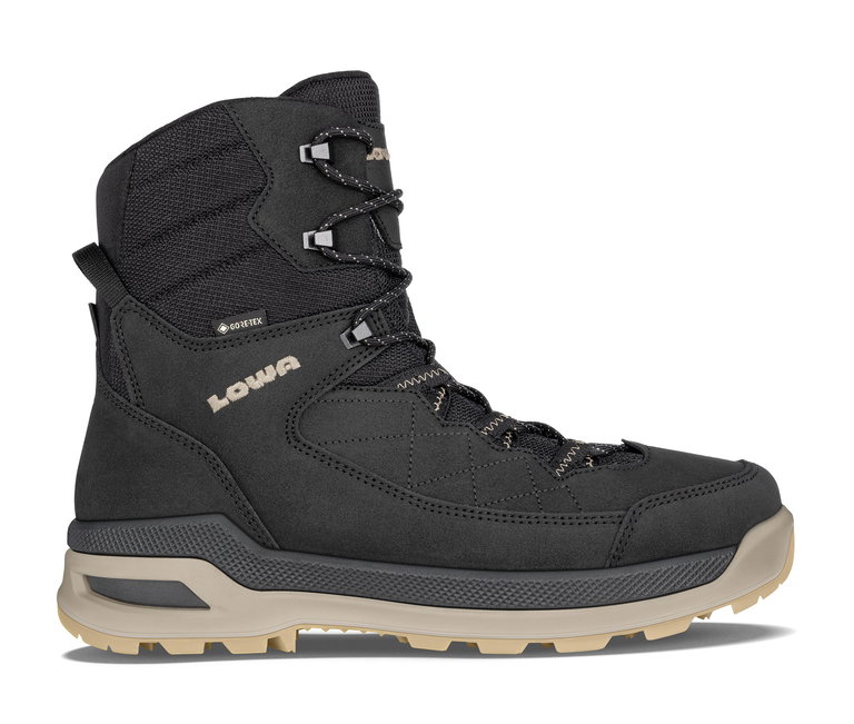 Lowa zimowe buty Ottawa GTX (zamsz, wodoodporne) czarny/beżowy męski