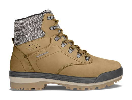 Lowa Winter Boots Nera GTX (Nubuck leather, waterproof) ochre brown Men