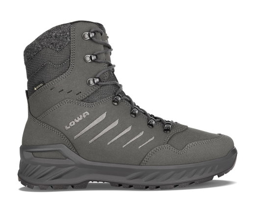 Lowa Winterstiefel Nabucco GTX (wasserdicht) Veloursleder anthrazitgrau/grau Herren