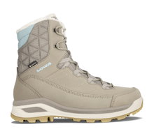Lowa Winterstiefel Ottawa GTX (Veloursleder, wasserdicht) steinbraun/jade Damen