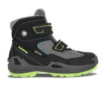 Lowa Winterschuhe Milo GTX (wasserdicht) schwarz/türkis Kinder