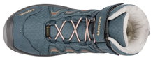 Lowa Winterschuhe Maddox Warm GTX Kid (wasserdicht) petrolblau/rose Kinder