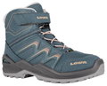 Lowa Winterschuhe Maddox Warm GTX Kid (wasserdicht) petrolblau/rose Kinder