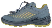 Lowa Multifunktionsschuhe Zirrox II GTX Low (wasserdicht, Textil/Synthetik) petrolblau/senf Kinder