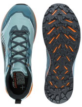 Lowa Trail-Laufschuhe Amplux 2 GTX (wasserdicht) rauchblau/orange Herren