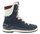 Lowa Winterstiefel Calceta EVO GTX (Veloursleder, wasserdicht) navyblau/beige Damen