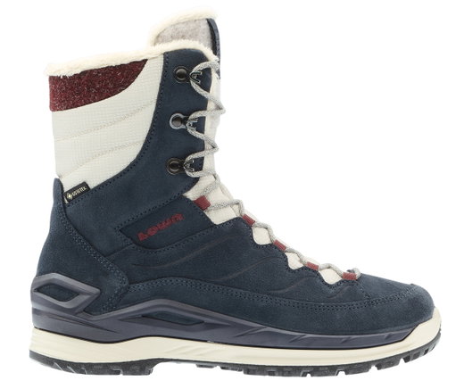 Lowa zimowe buty Calceta EVO GTX (skóra zamszowa, wodoodporne) granatowo/beżowe damskie