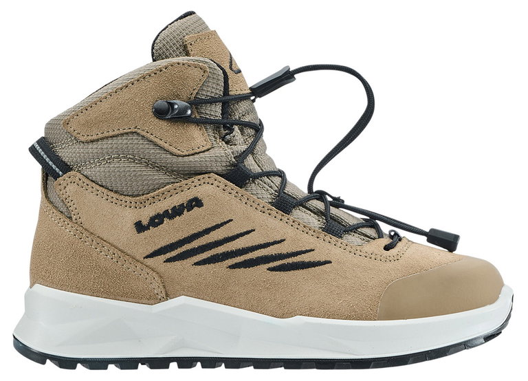 Lowa Winterschuhe Callisto Mid GTX (Textil/Synthetik, wasserdicht) hellbraun Kleinkinder