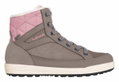 Lowa Winter Shoes Casara Mid GTX (suede leather, waterproof) stone grey/rose Women