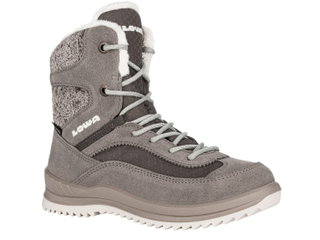 Lowa Winterstiefel Ella High GTX (wasserdicht) steingrau/mintgrün Kleinkinder