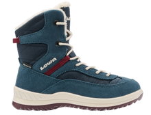Lowa Winterstiefel Ella High GTX (wasserdicht) navyblau/rot Kleinkinder