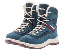 Lowa Winterstiefel Ella High GTX (wasserdicht) navyblau/rot Kleinkinder