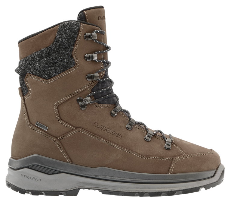 Lowa Winterstiefel Renegade Evo Ice GTX (Nubukleder/Textil, wasserdicht) sand/grau Herren