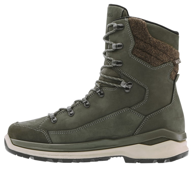 Lowa Winterstiefel Renegade Evo Ice GTX (Nubukleder/Textil, wasserdicht) olivegrün/dune Herren