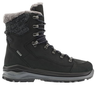 Lowa Winterstiefel Renegade Evo Ice GTX (Nubukleder/Textil, wasserdicht) schwarz/grau Damen