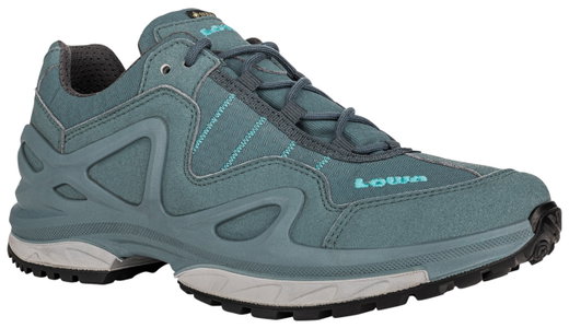 Lowa Wanderschuhe Gorgon GTX (Multifunktion, Textil/Synthetik, wasserdicht) rauchgrün/grau Damen
