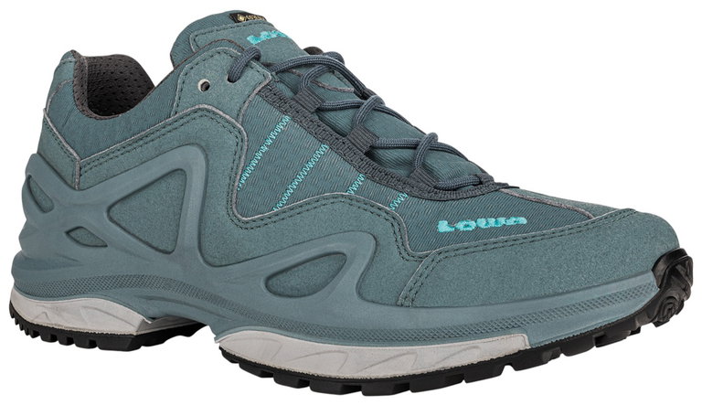 Lowa Wanderschuhe Gorgon GTX (Multifunktion, Textil/Synthetik, wasserdicht) rauchgrün/grau Damen